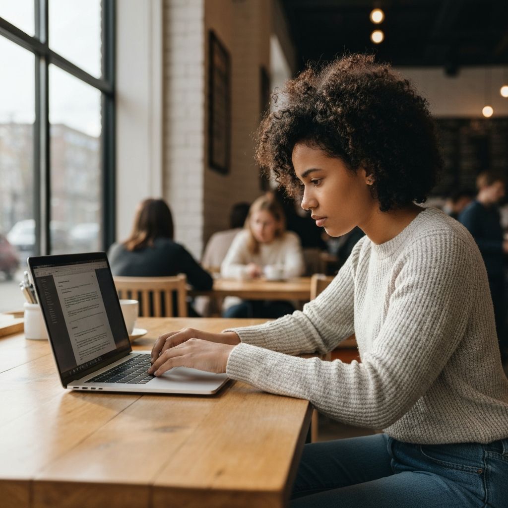 Кафене работно пространство